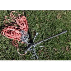 6 kg Reef Grapnel Anchor with chain + 30 metres line